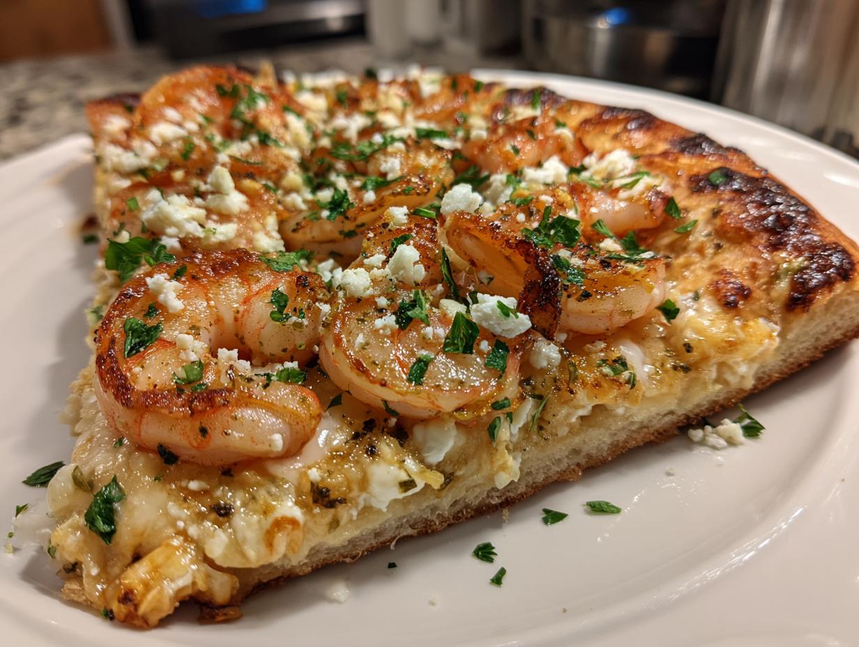 Shrimp Scampi Pizza: 45 Min Tasty Meal