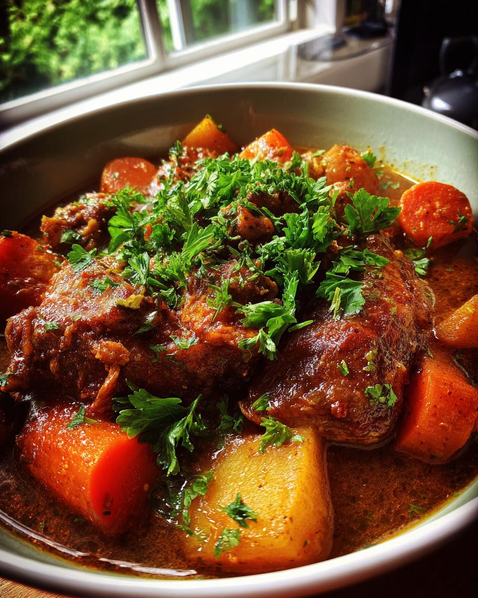 Slow Cooker Chicken Stew - detail 3