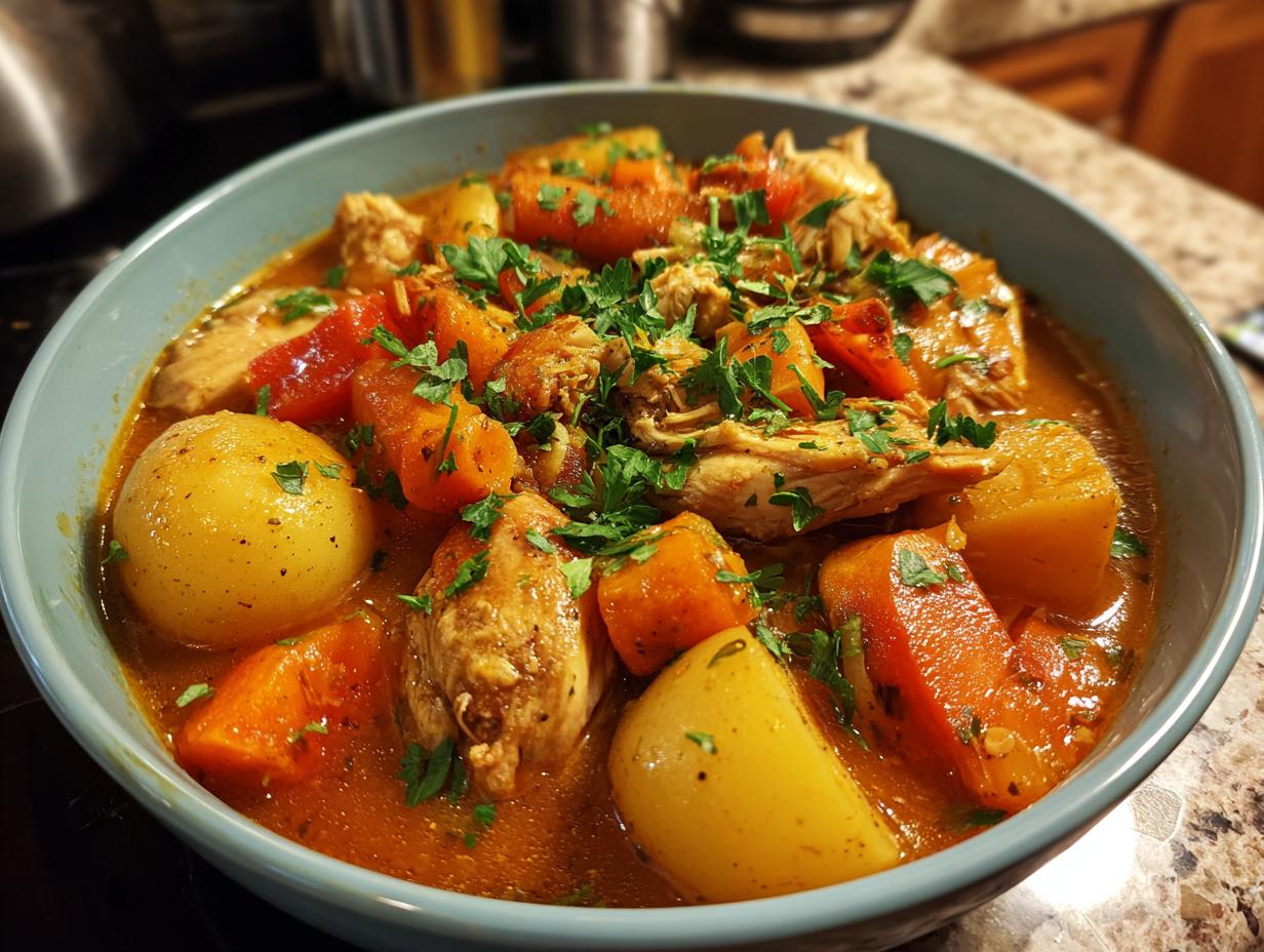 Hearty Slow Cooker Chicken Stew That Warms You