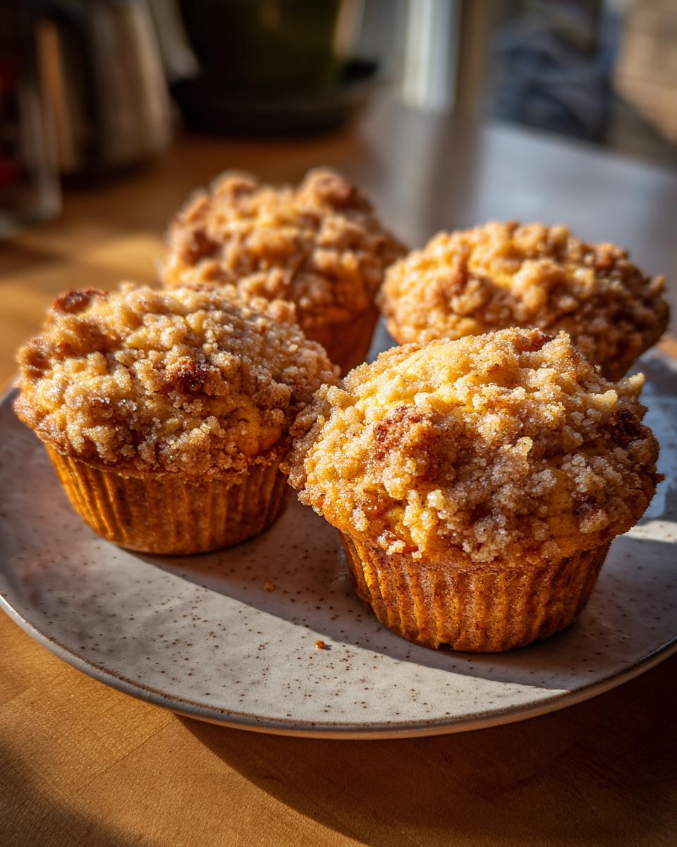 Small Batch Apple Pumpkin Streusel Muffins - detail 2