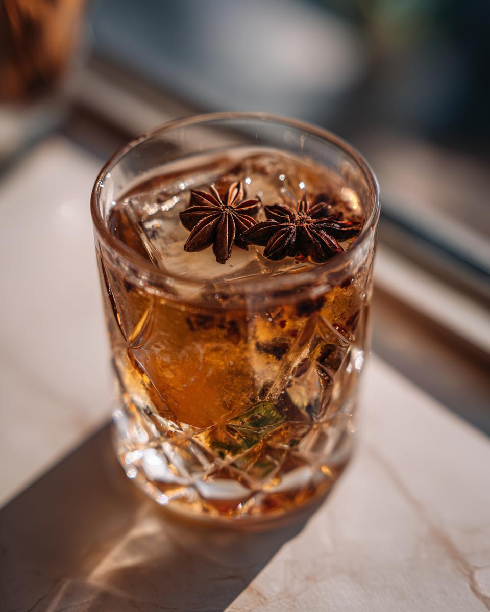 Spiced Apple Gin Fizz - detail 2