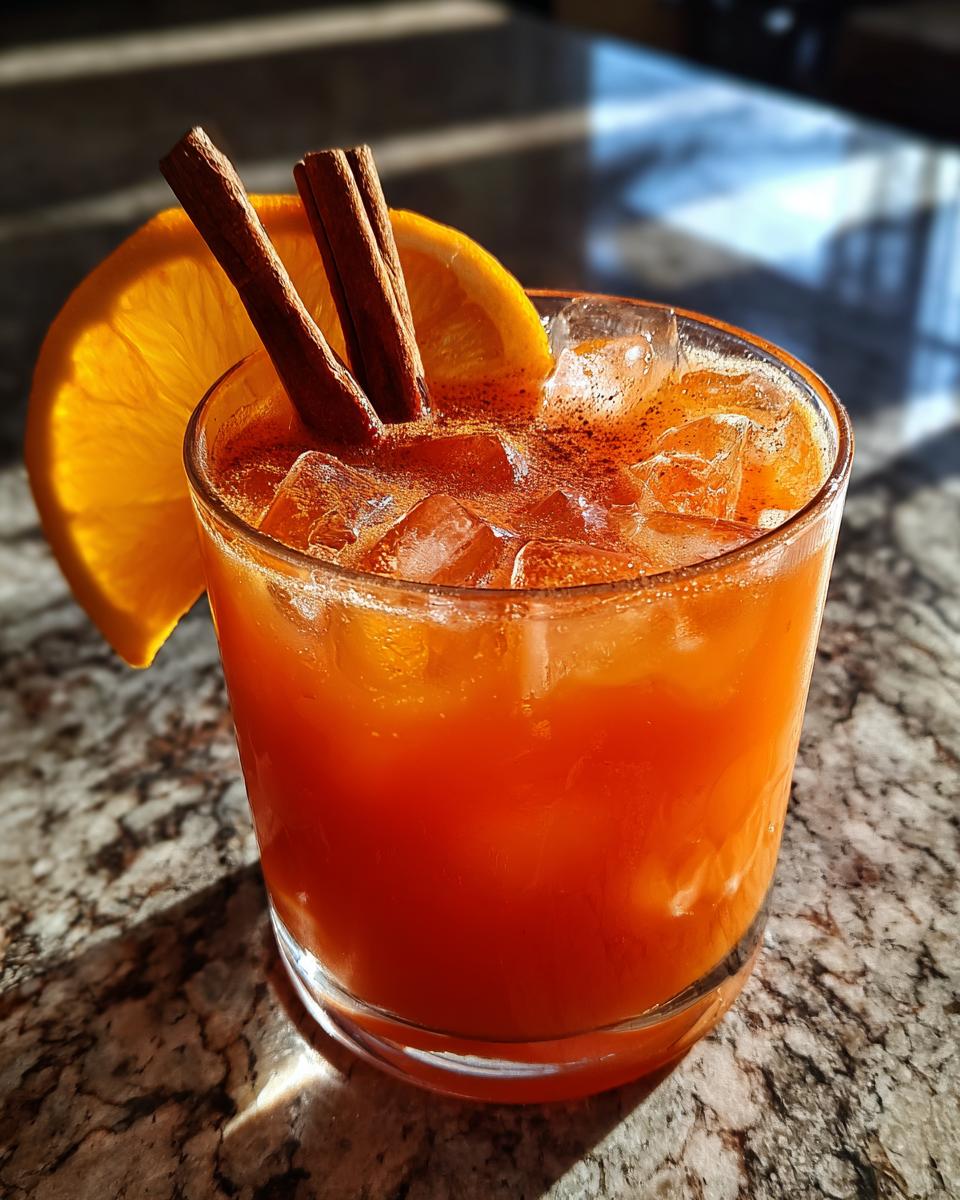 Spiced Pumpkin Gin Punch - detail 2