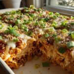 Spicy Salmon Sushi Bake