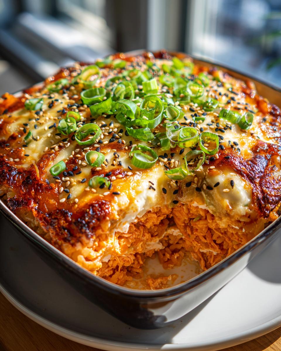 Spicy Salmon Sushi Bake - detail 2