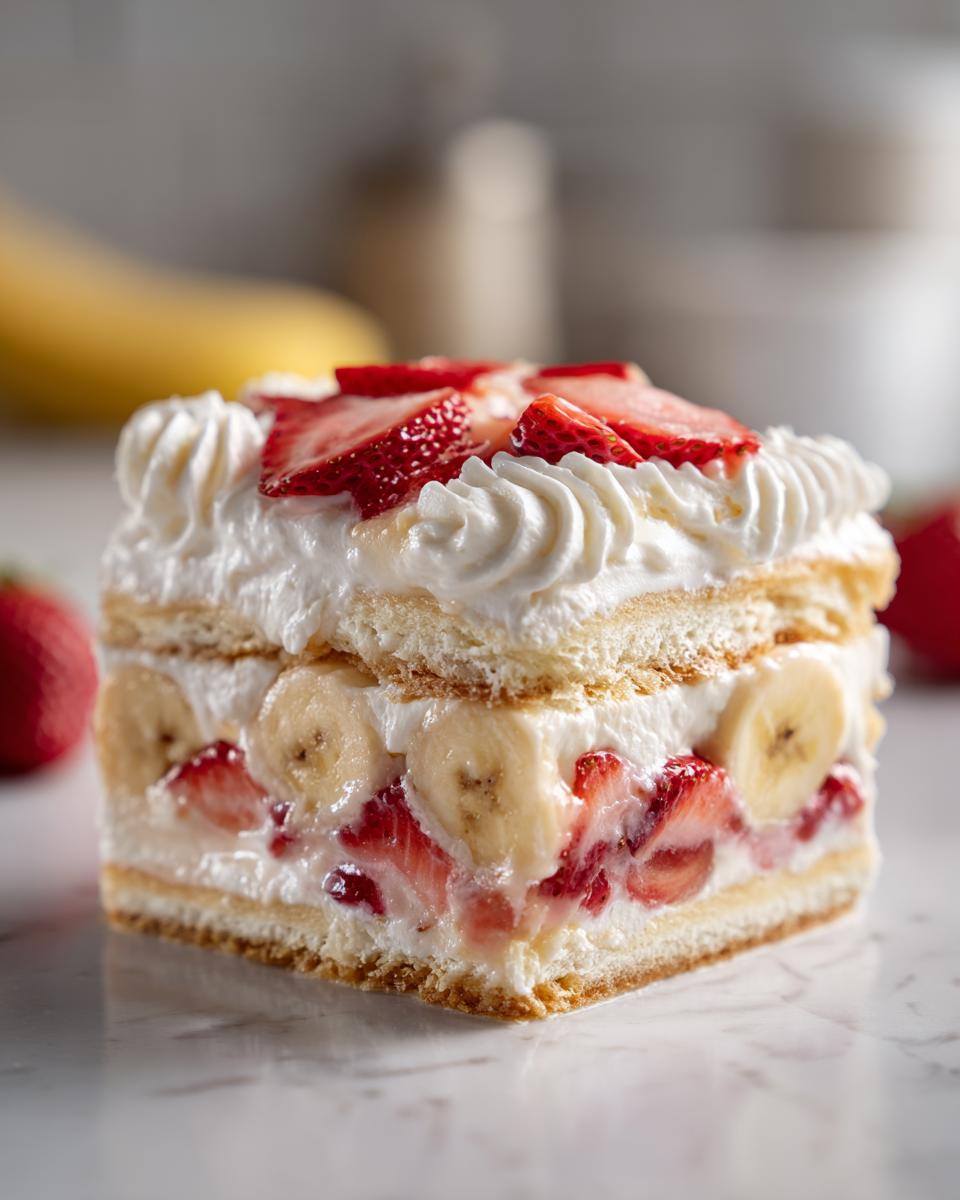 Strawberry Banana Pudding Dream - detail 2