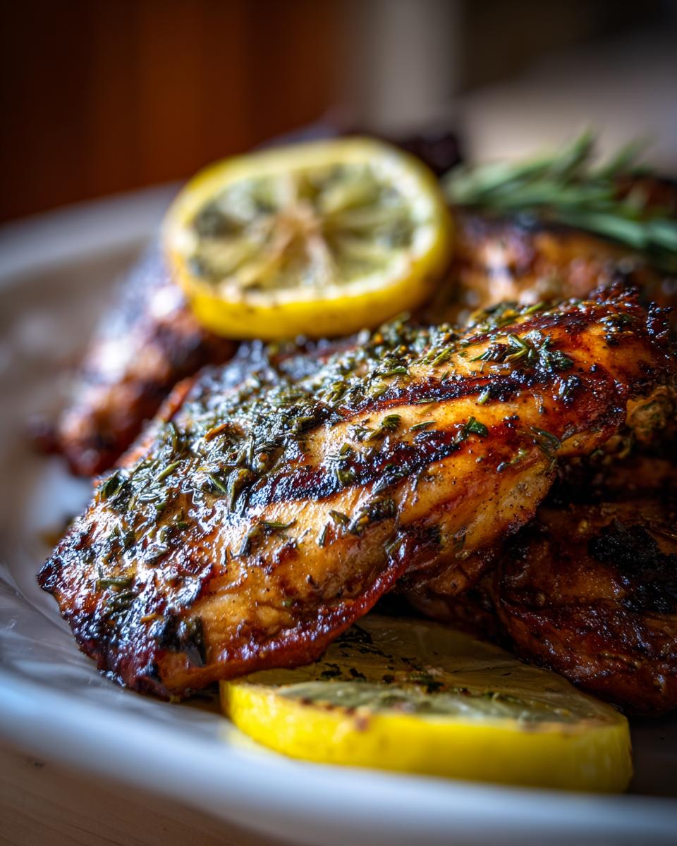Super Simple Lemon Herb Marinade - detail 2