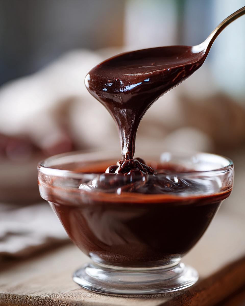 Vegan Hot Fudge Sauce - detail 3