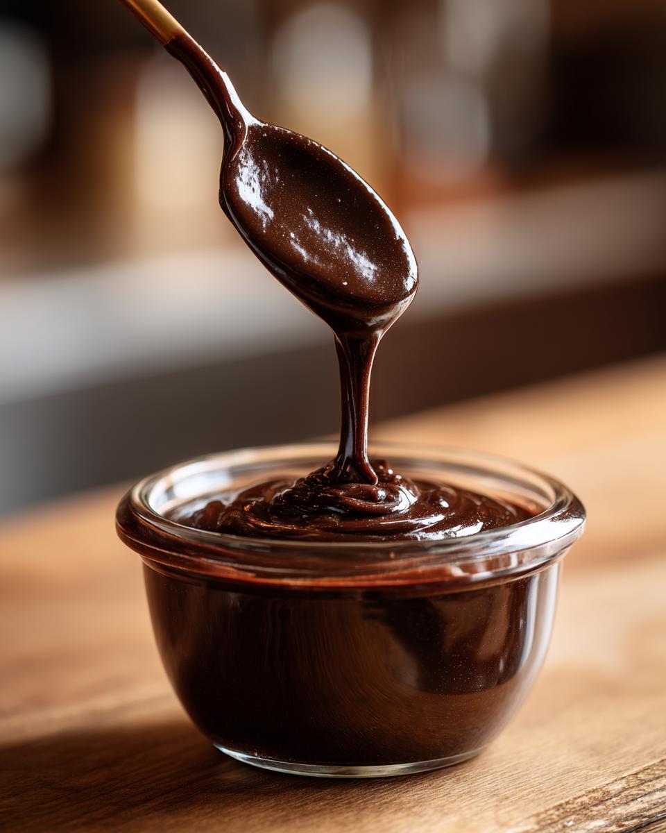 Vegan Hot Fudge Sauce - detail 1