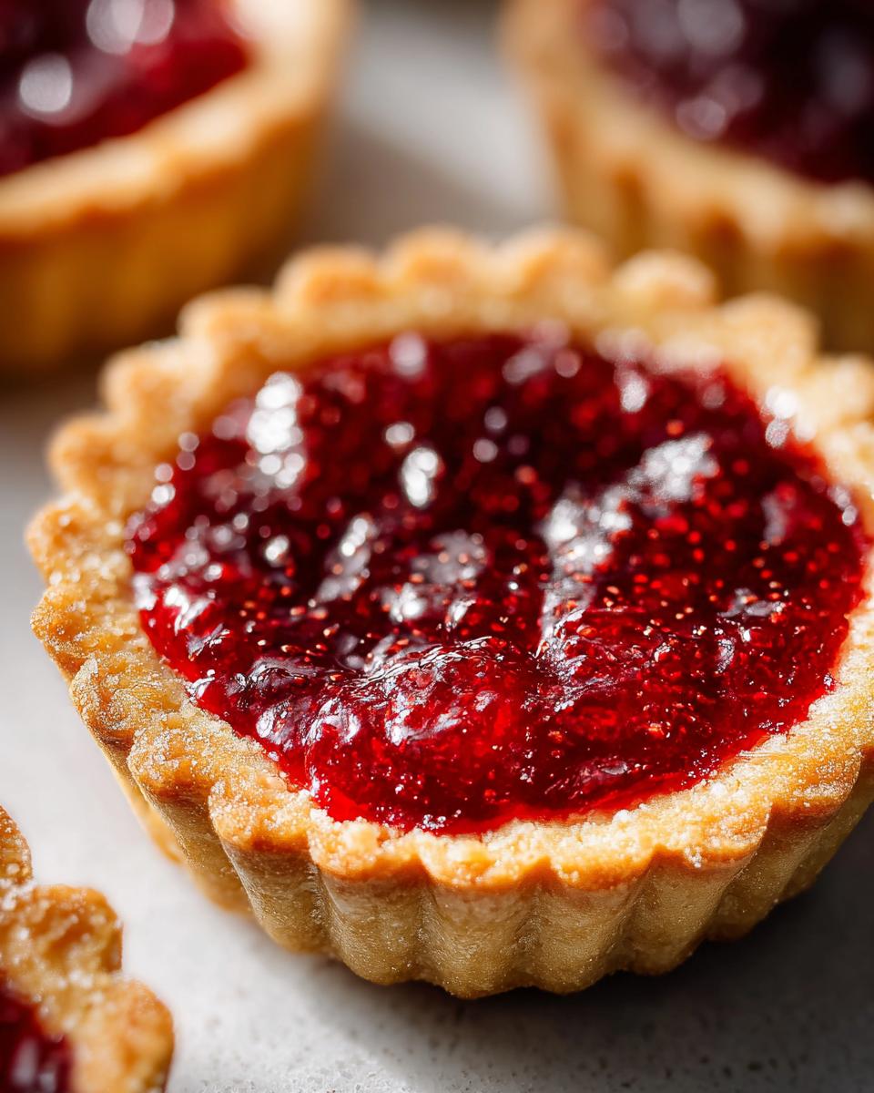 Vegan Jam Tarts - detail 3