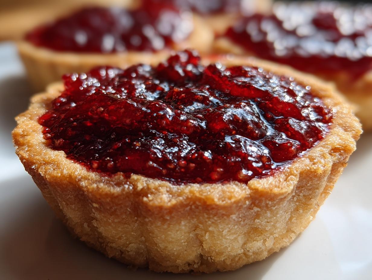 Delicious Vegan Jam Tarts: 15-Minute Magic