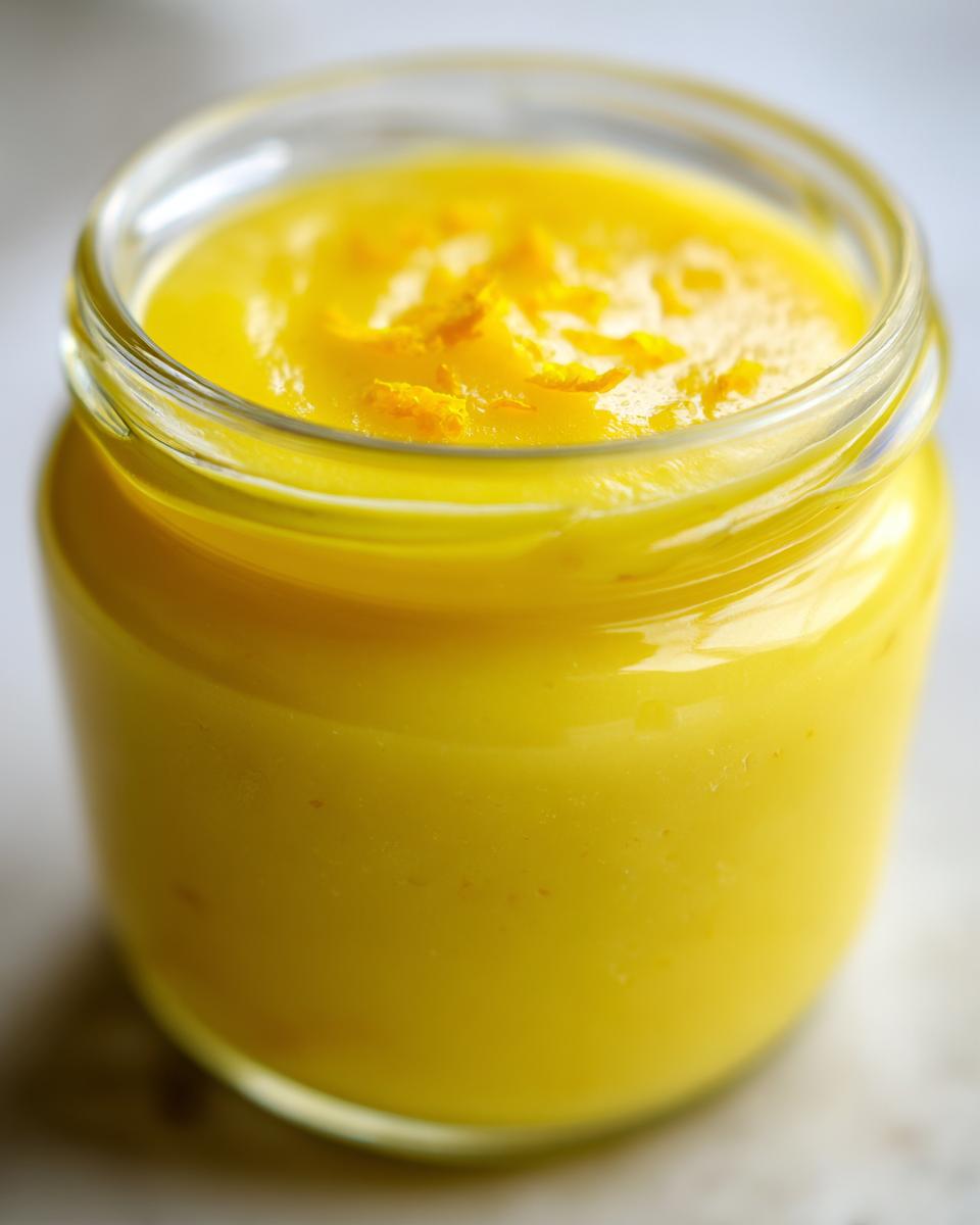 Vegan Lemon Curd - detail 1