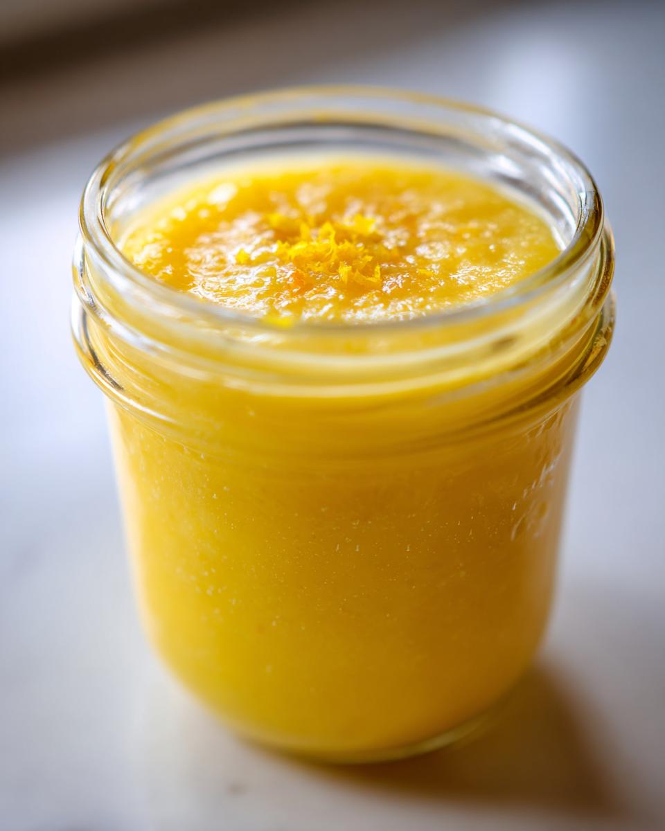 Vegan Lemon Curd - detail 2