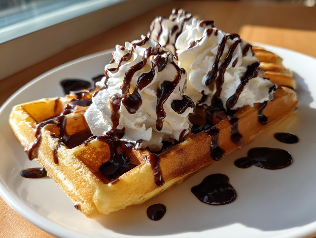 Spooky Witch Hat Waffles: 1 Magical Treat