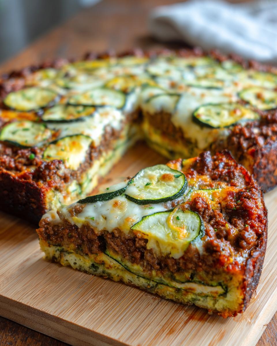 Zucchini Pizza Casserole - detail 2