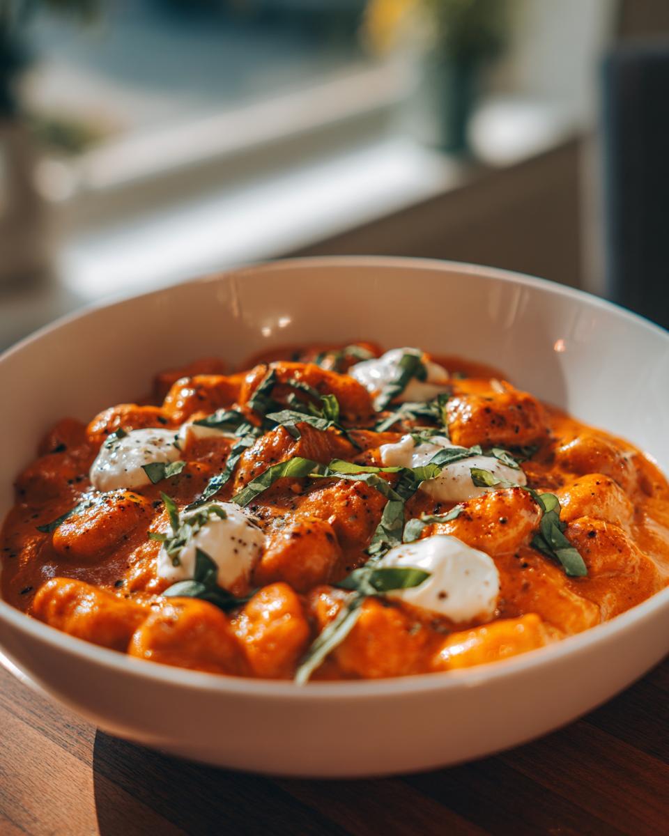 30 Minute Creamy Tomato Gnocchi: Easy Delight
