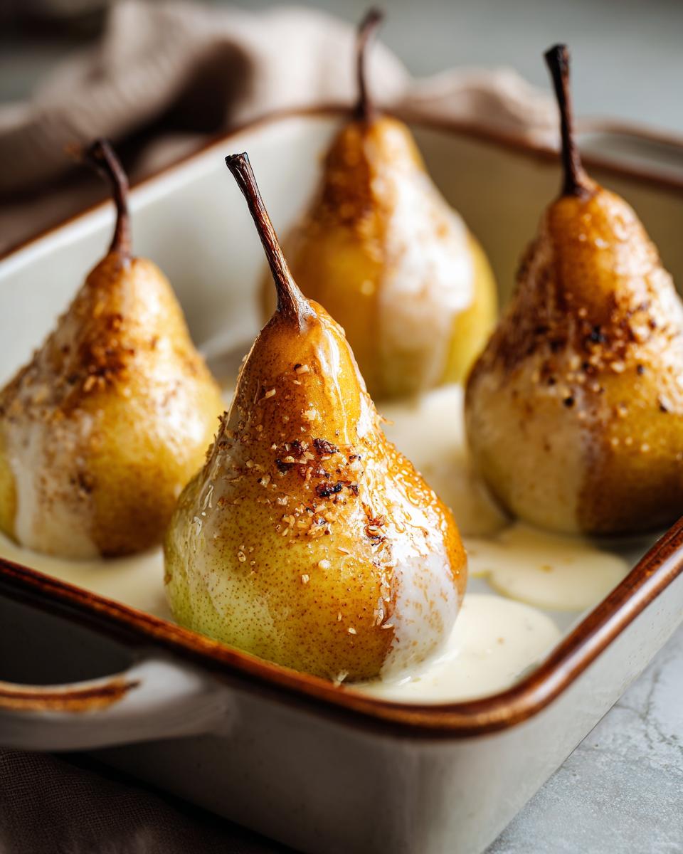 Baked Pears - detail 2