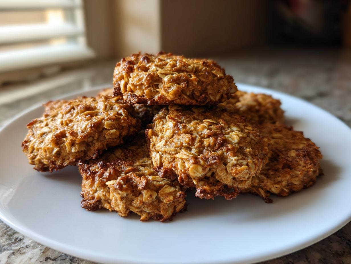 Amazing 3-Ingredient Banana Oat Cookies Made Now