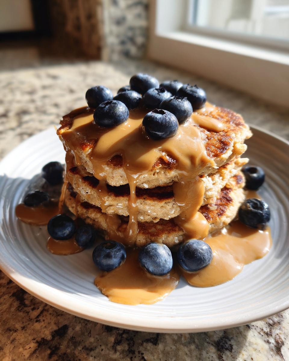 Banana Oat Pancakes - detail 2