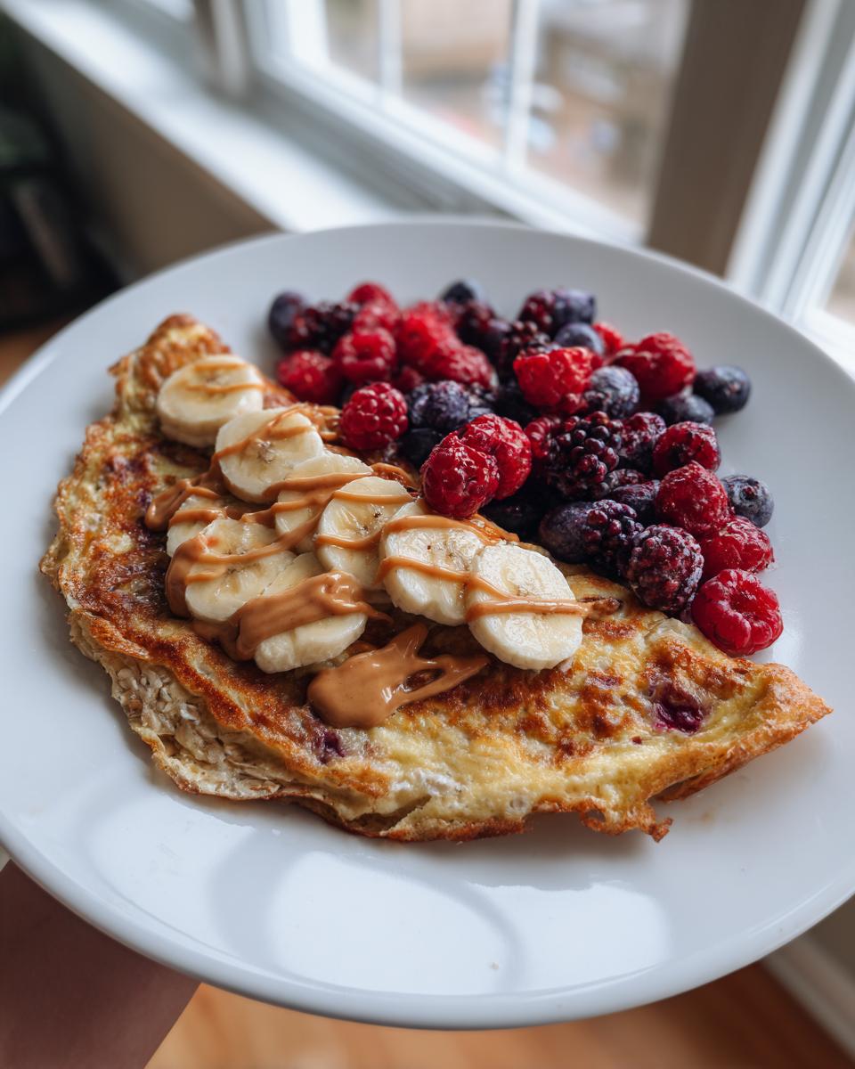 Banana Omelet - detail 2