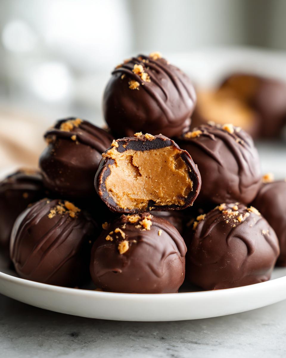 Irresistible Buckeye Balls: 102 Calories Each