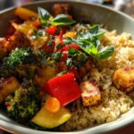 Bulgur Veggie Stir Fry