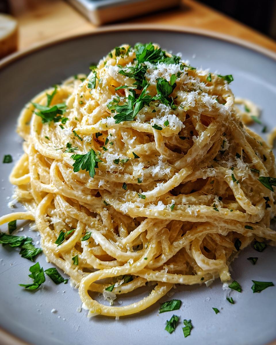 Glorious Cheesy Garlic Parmesan Spaghetti Recipe