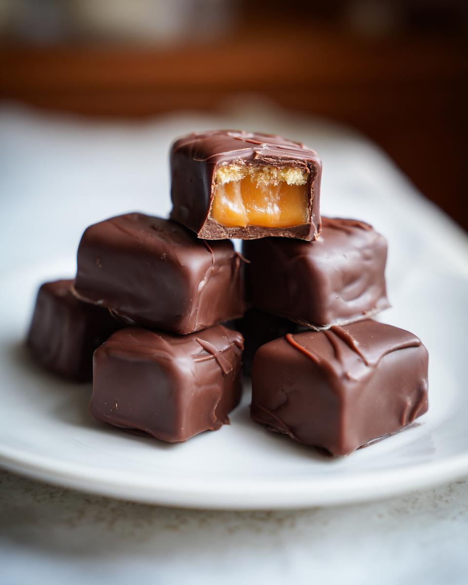 Chocolate Covered Caramels - detail 1