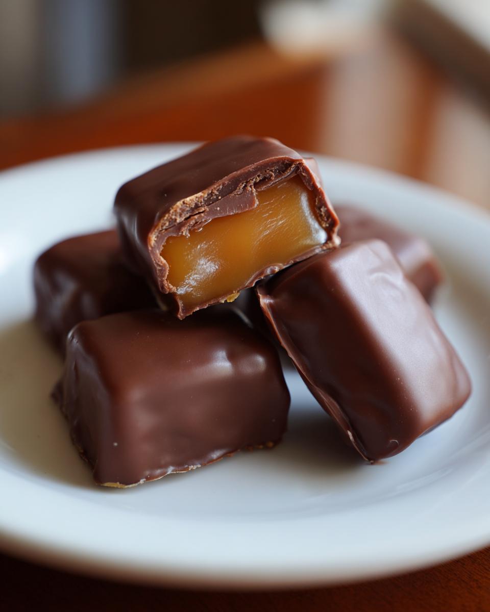 Chocolate Covered Caramels - detail 2
