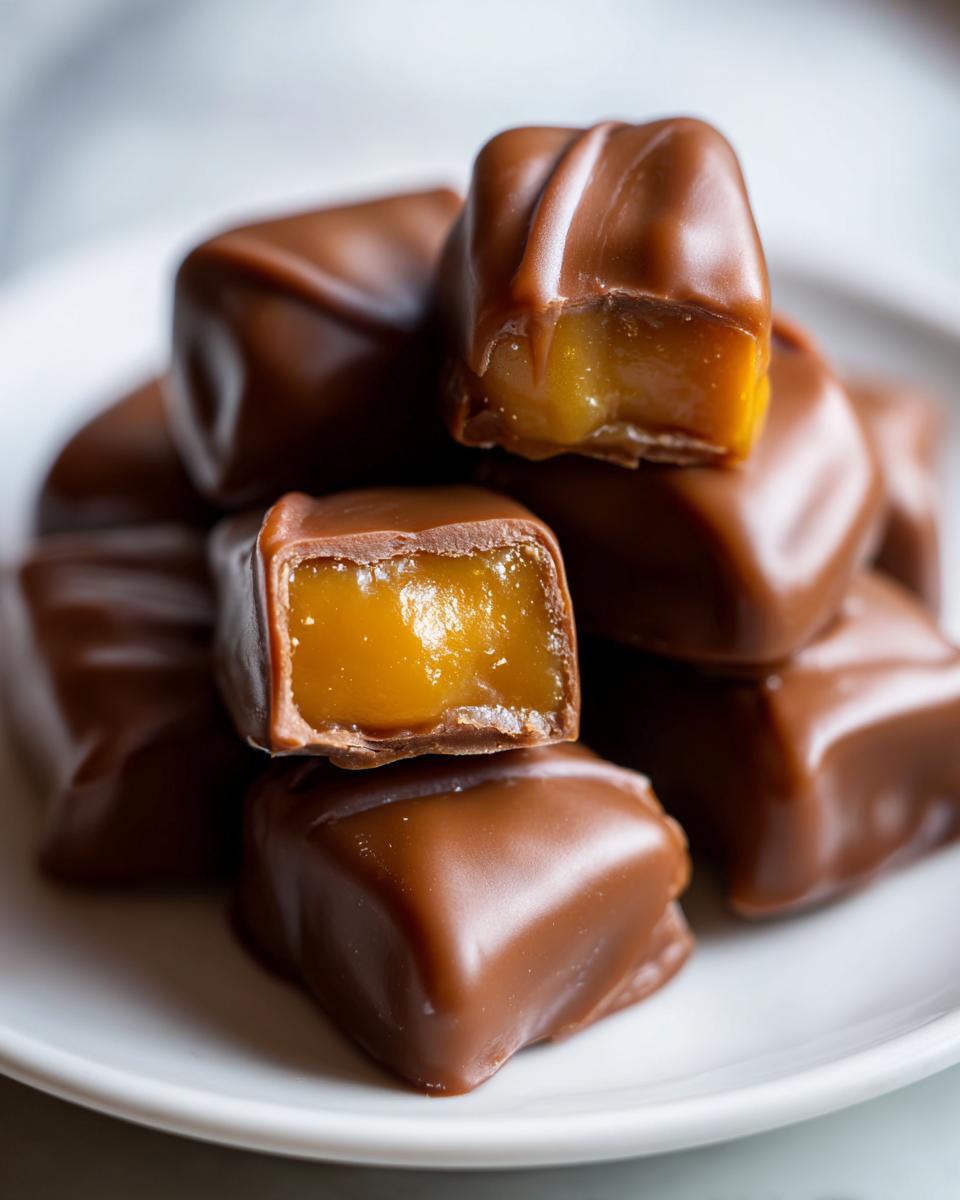 Chocolate Covered Caramels - detail 3