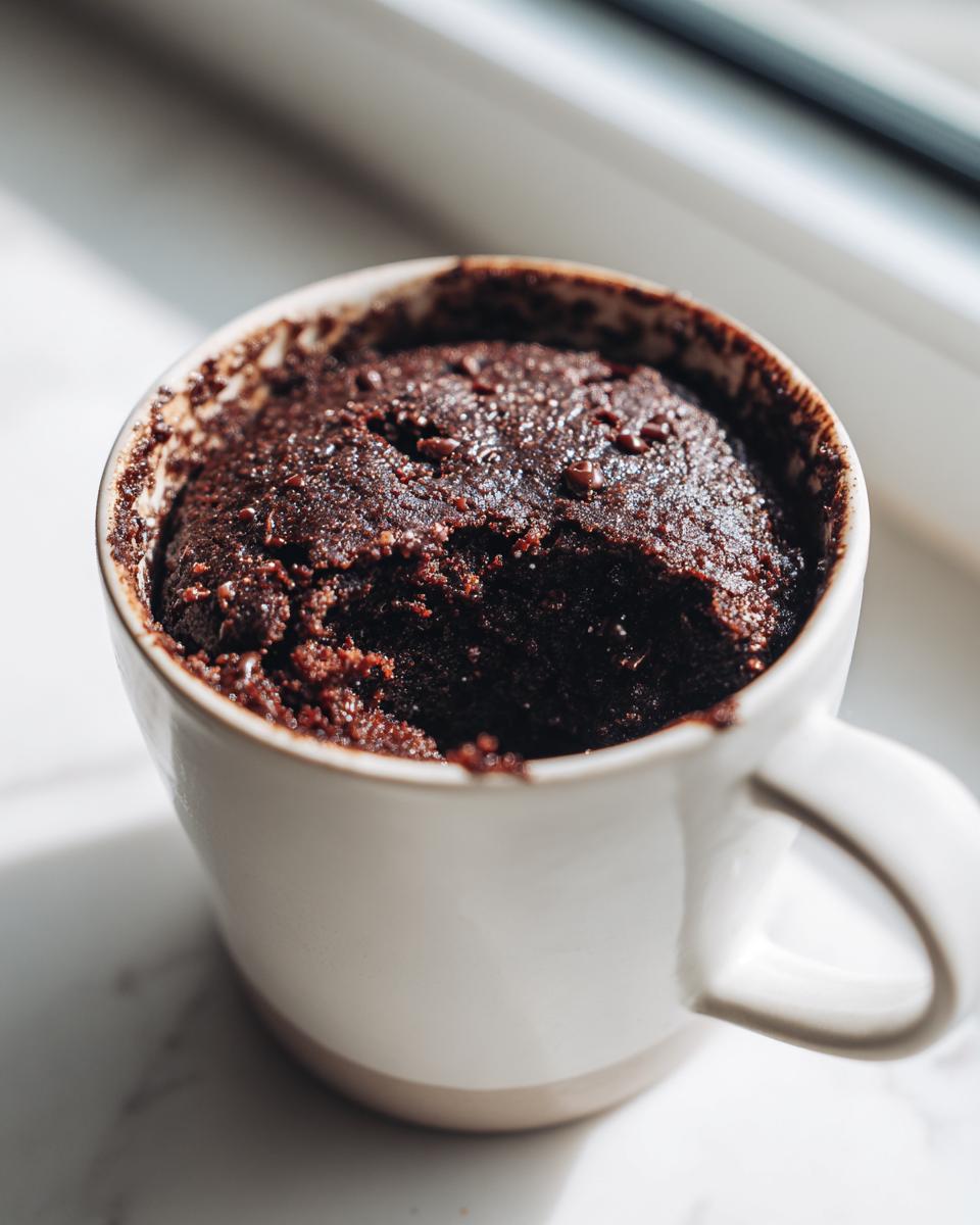 Chocolate Protein Mug Cake - detail 3