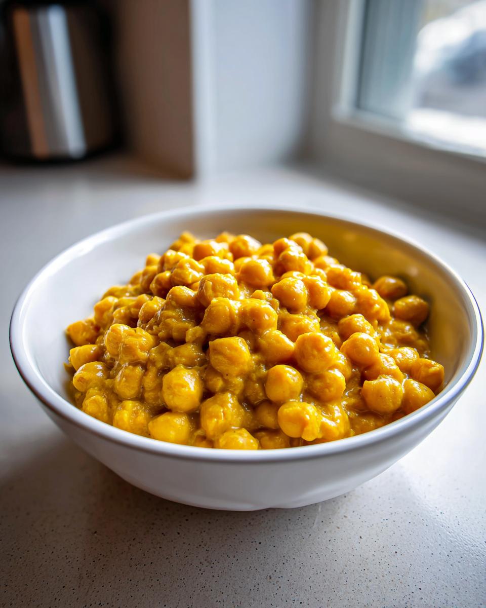 Creamy Chickpea Curry (No Oil) - detail 1