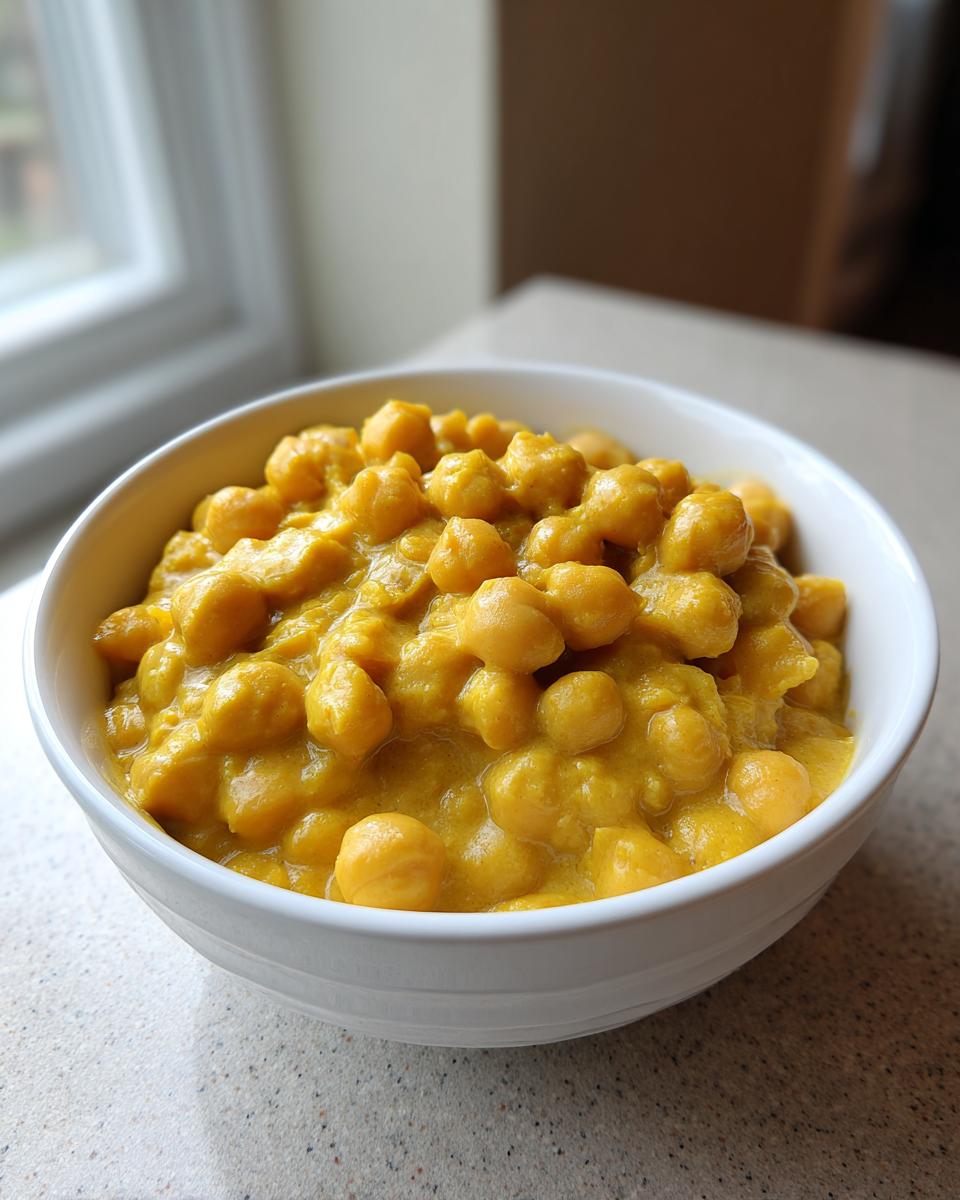 Creamy Chickpea Curry (No Oil) - detail 2