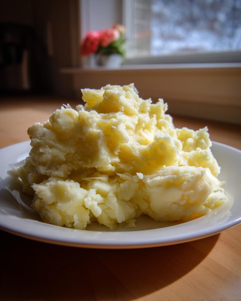 Creamy Garlic Mashed Potatoes (No Butter) - detail 1