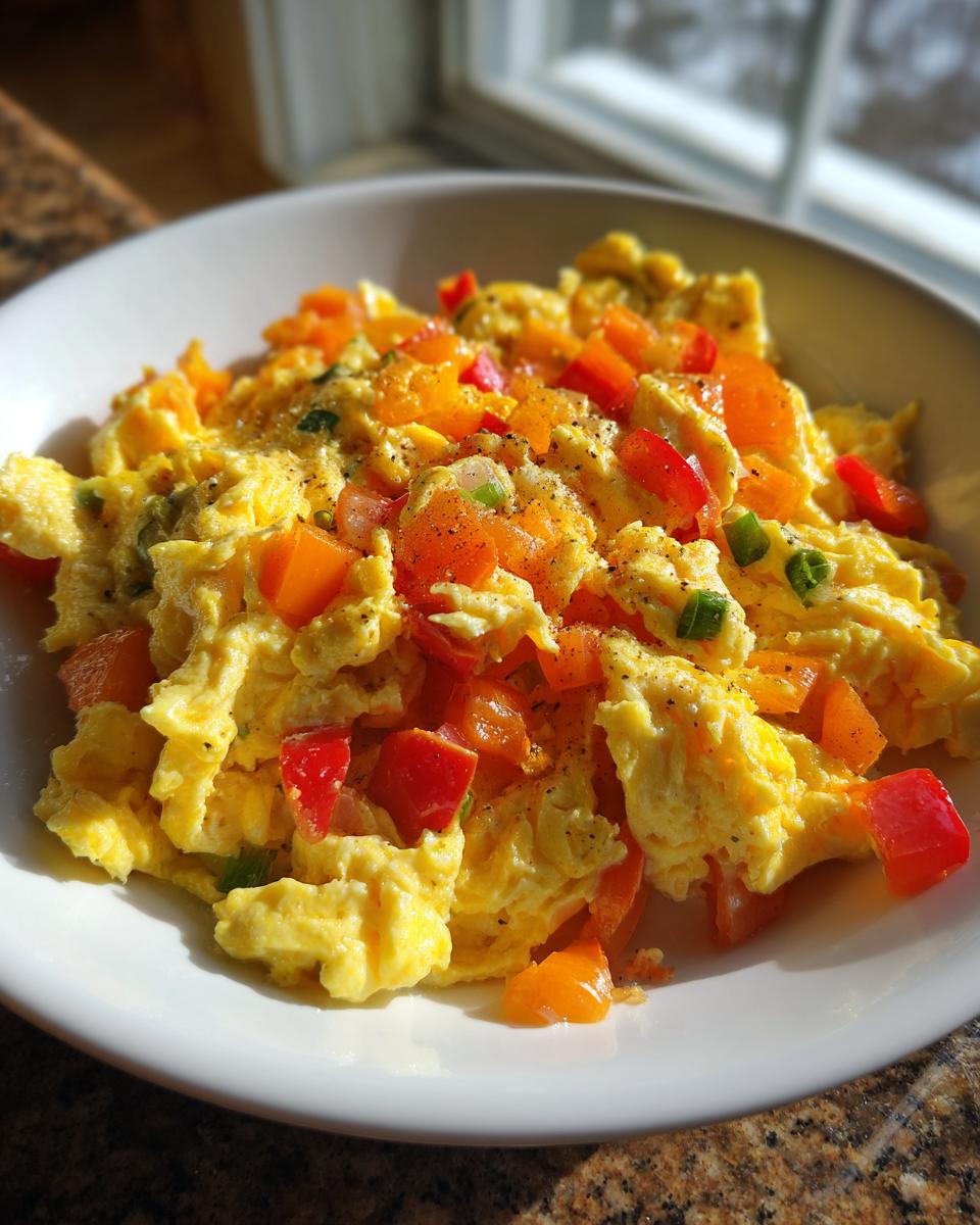 Creamy Veggie Scrambled Eggs – Light & Filling - detail 2
