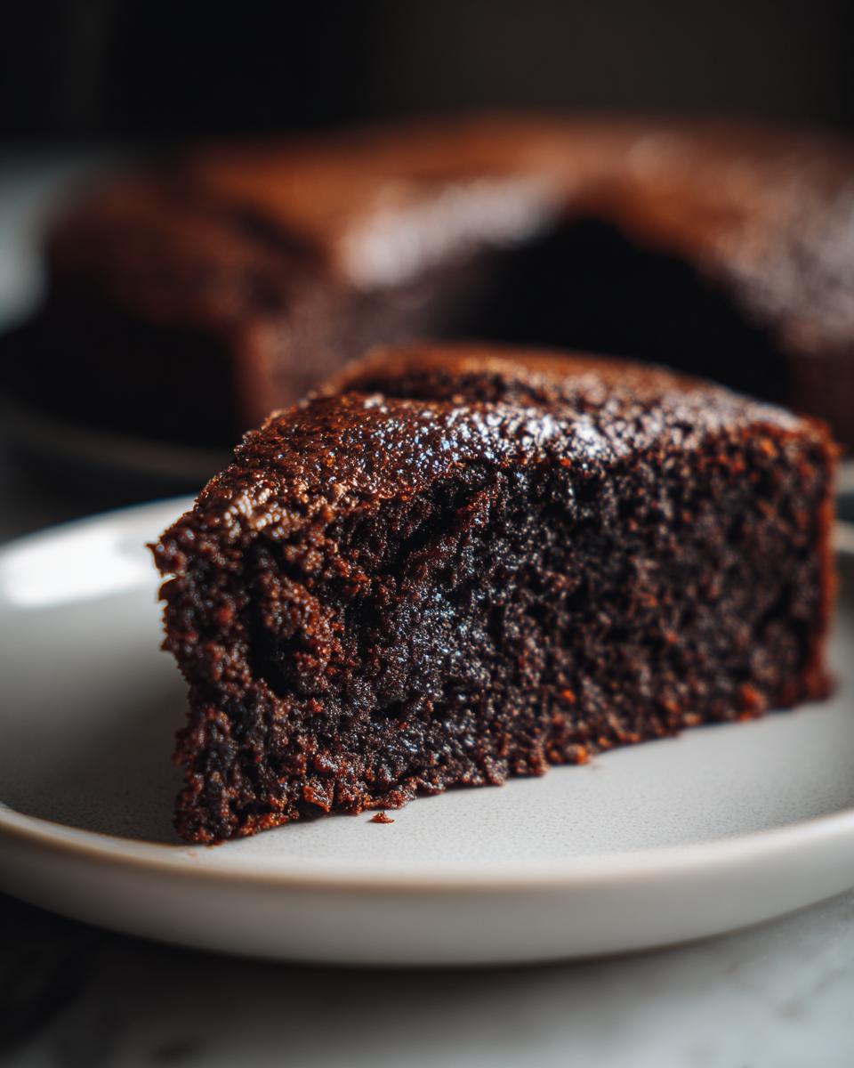 Dark Chocolate Olive Oil Cake - detail 2