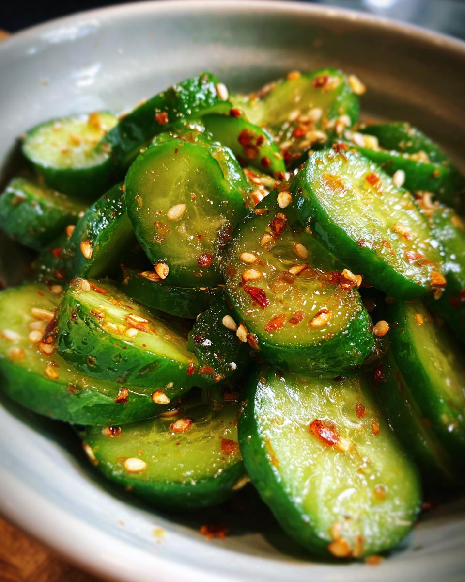 Easy Asian Cucumber Salad - detail 2