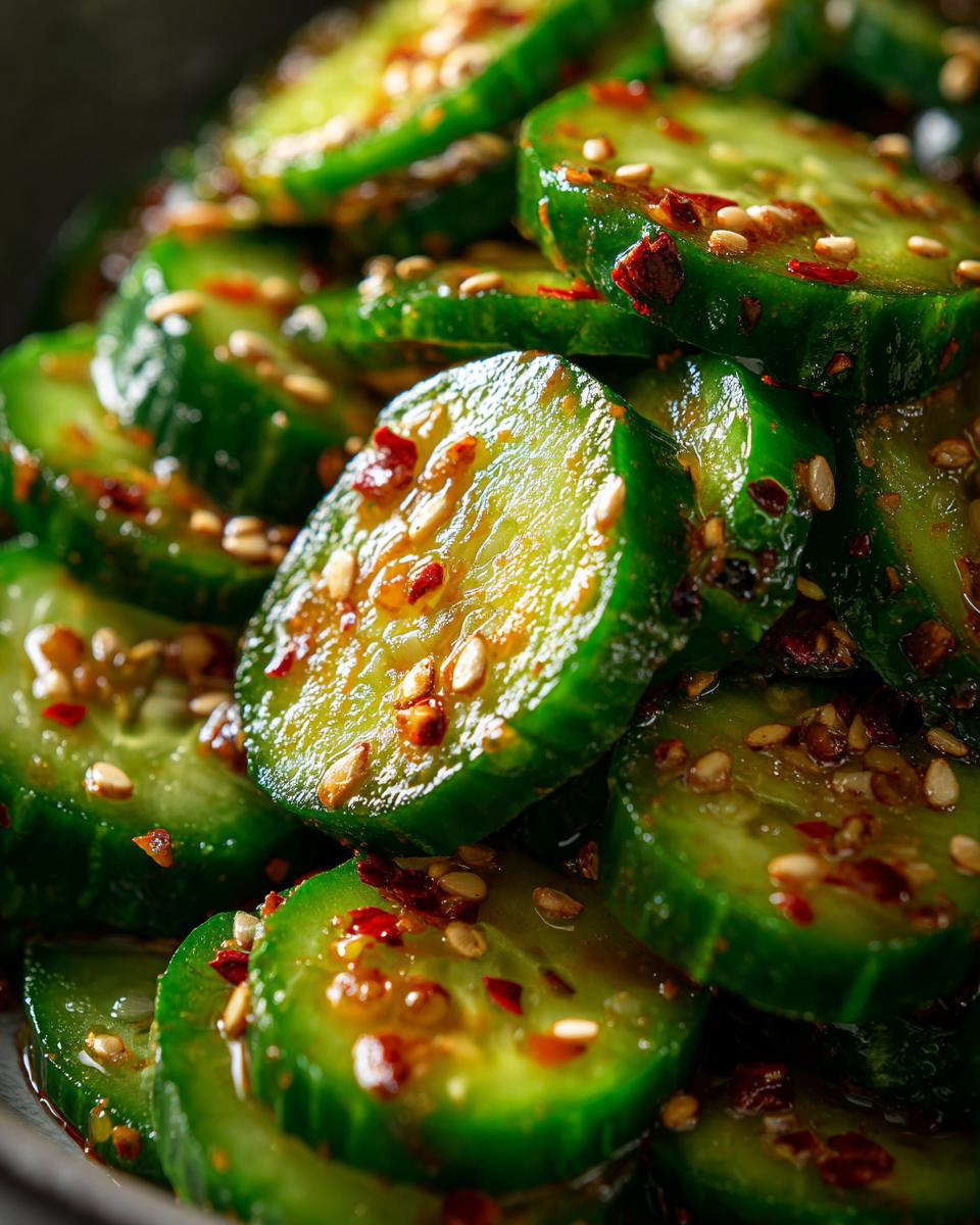 Easy Asian Cucumber Salad: 5 Minute Flavor Bomb