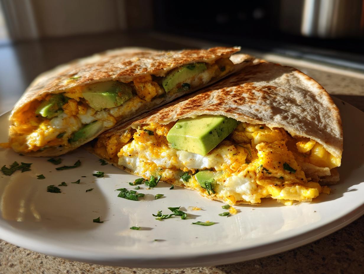 Amazing 10 Minute Egg Quesadilla Recipe