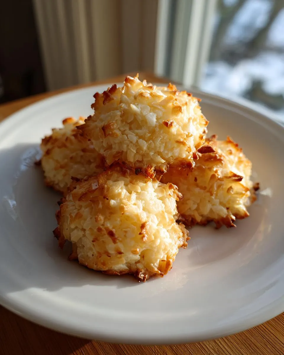 Four-Ingredient Gluten-Free Italian Coconut Cookies - detail 2