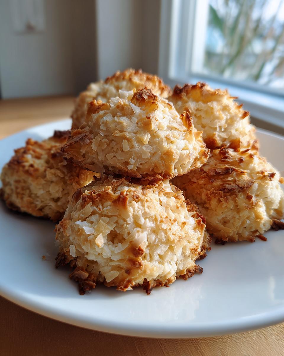 Four-Ingredient Gluten-Free Italian Coconut Cookies - detail 3