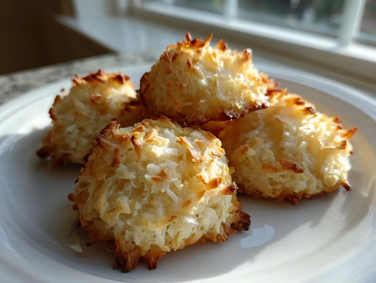 Shocking 4-Ingredient Gluten-Free Italian Coconut Cookies