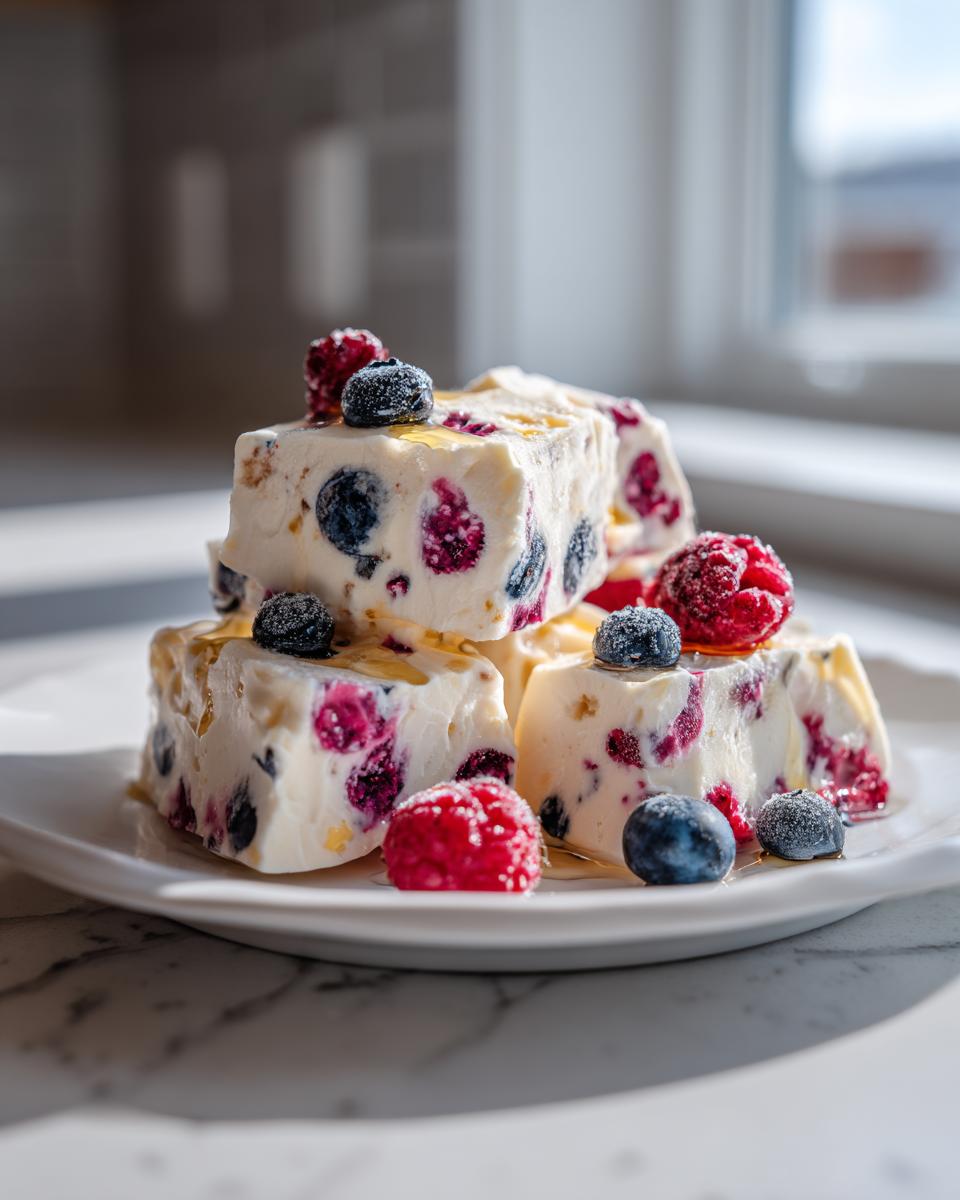 Frozen Yogurt Berry Bark - detail 3