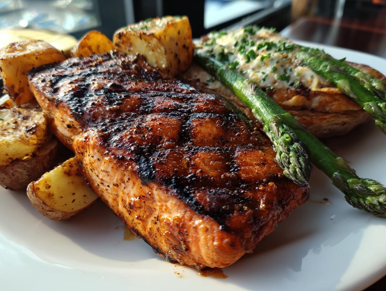Grilled Salmon