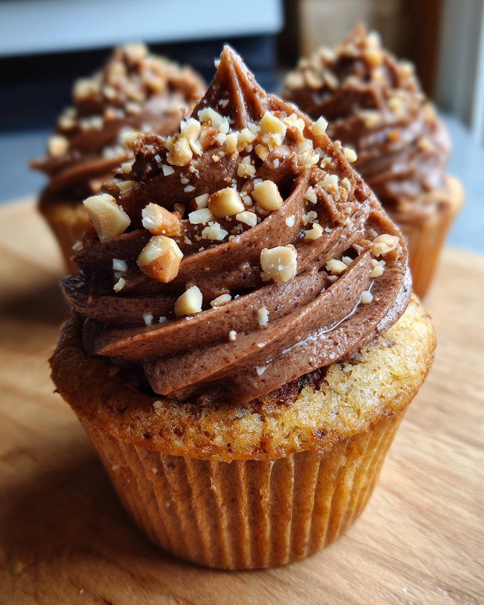 Hazelnut Truffle Cupcakes - detail 2