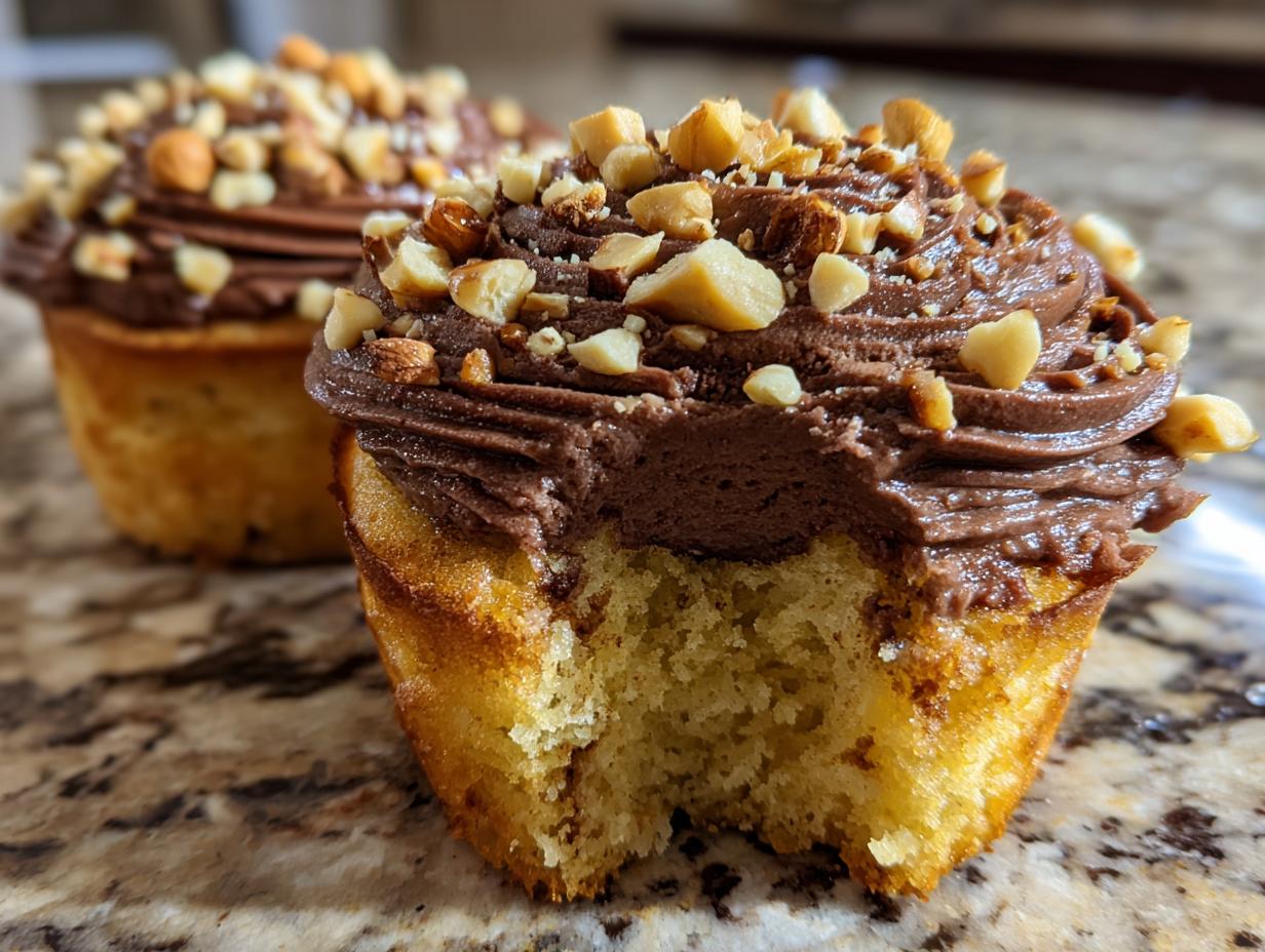 Amazing Hazelnut Truffle Cupcakes: 1 Secret Center