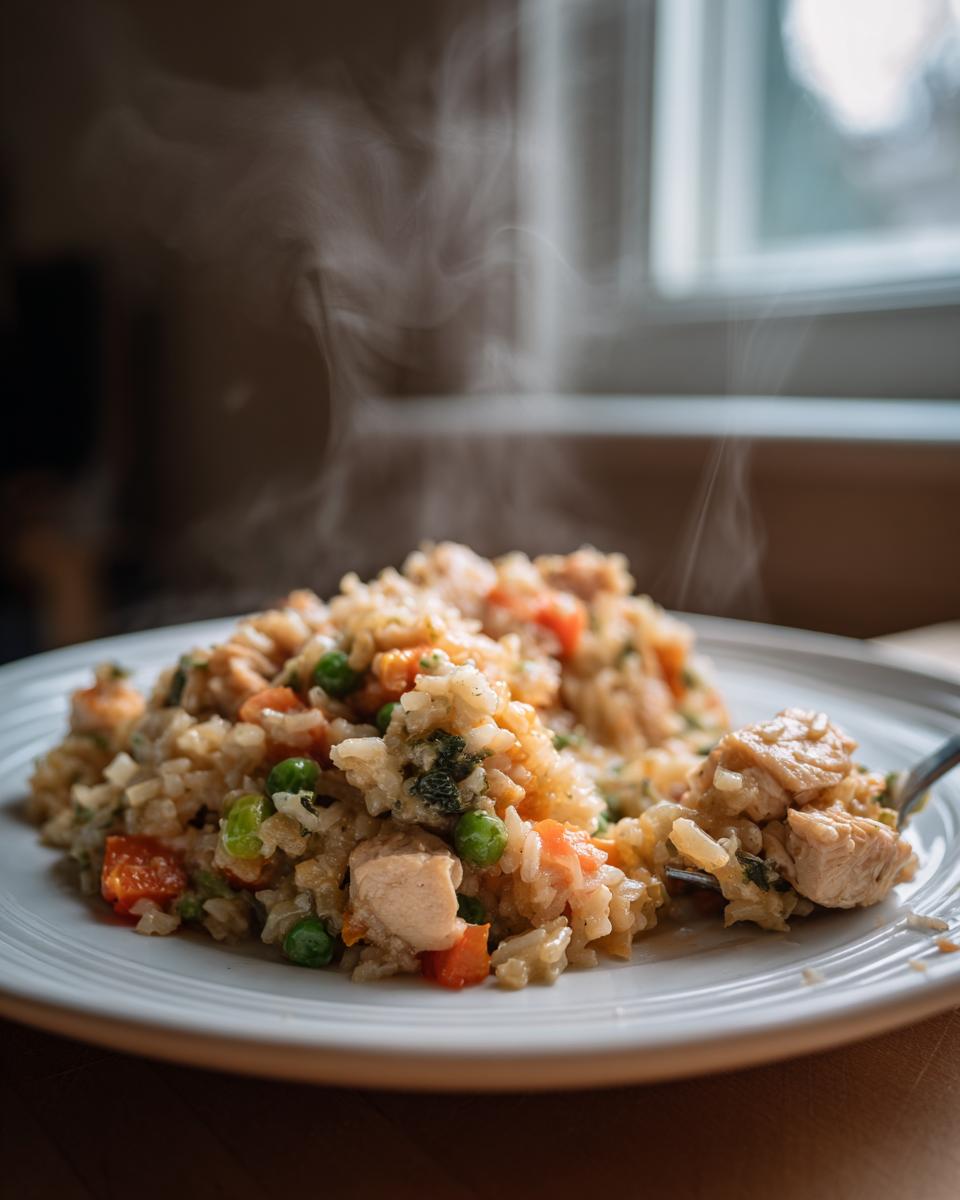 Healthy Chicken & Rice Casserole - detail 1