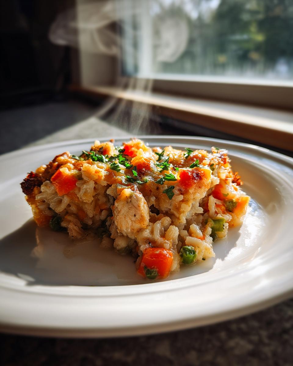 Healthy Chicken & Rice Casserole - detail 2