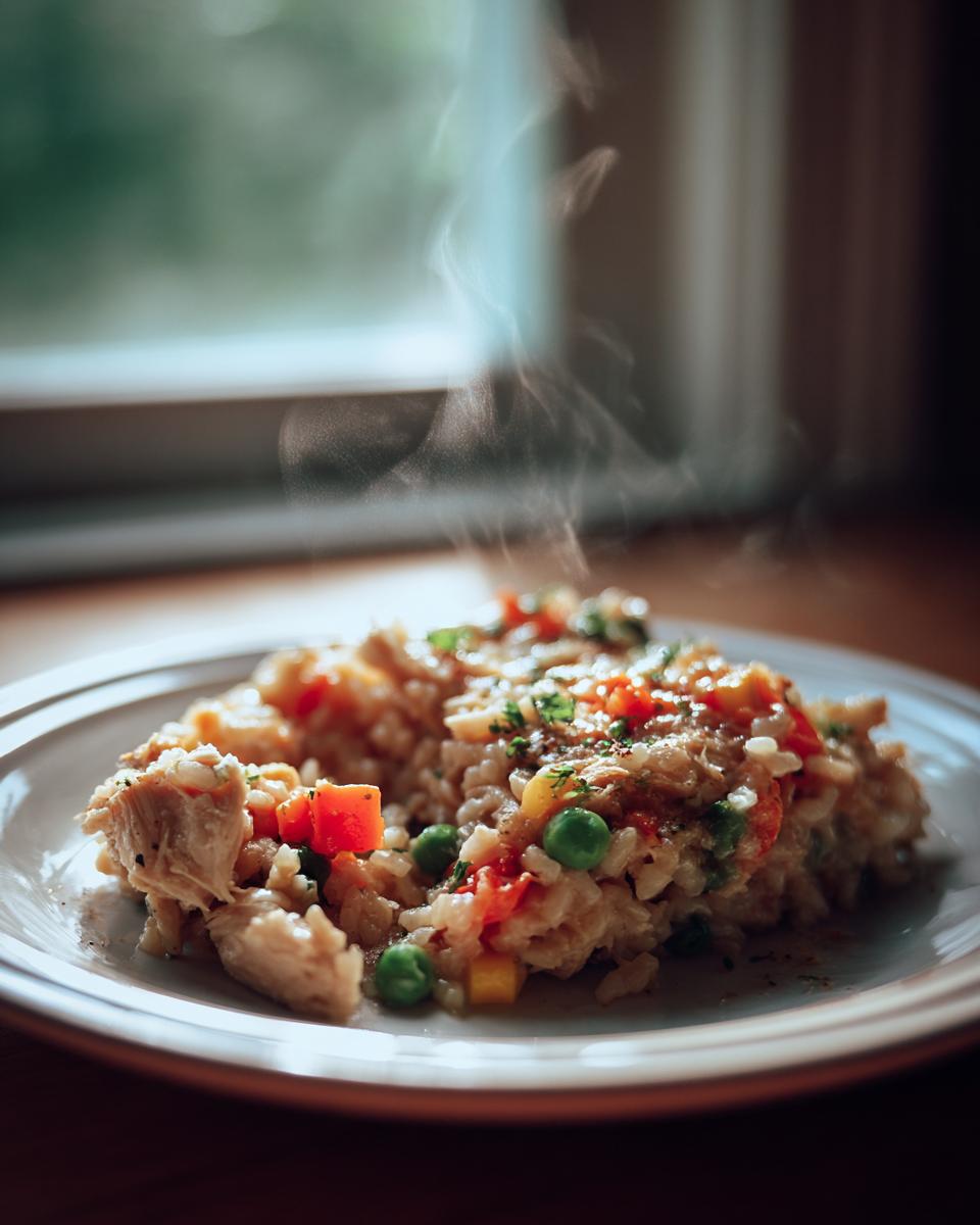 Healthy Chicken & Rice Casserole - detail 3