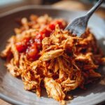 Healthy Crockpot Chicken Tacos