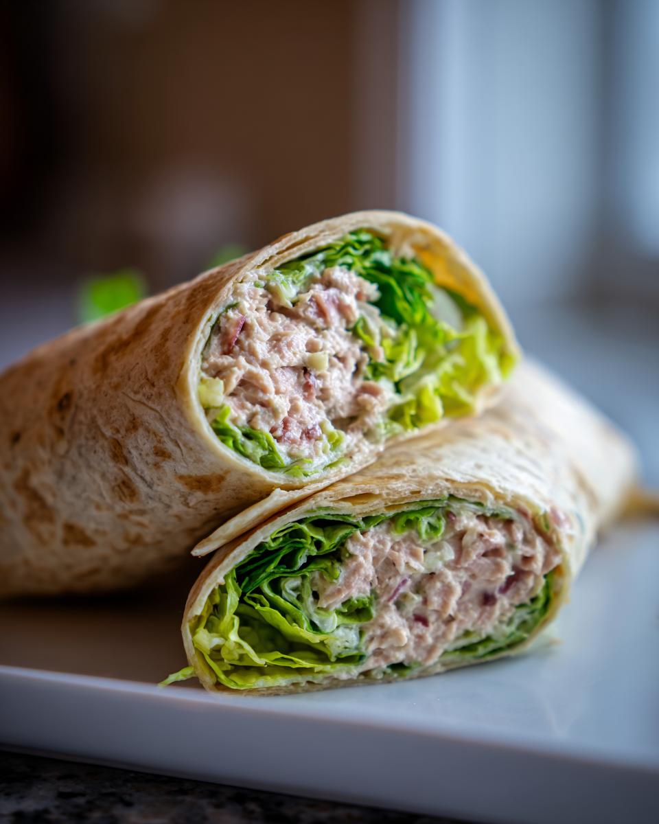 High-Protein Tuna Wraps (No Oil, No Mayo) - detail 1